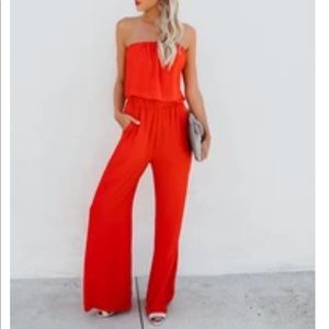 Strapless Summer Jumpsuit